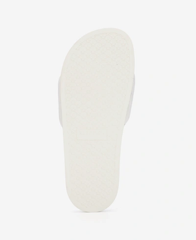 Shop Reaction Kenneth Cole Screen Quilted Slide Sandal In Bone