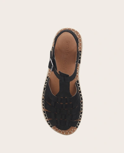 Shop Gentle Souls Lizzy Lightweight Platform Sandal In Black