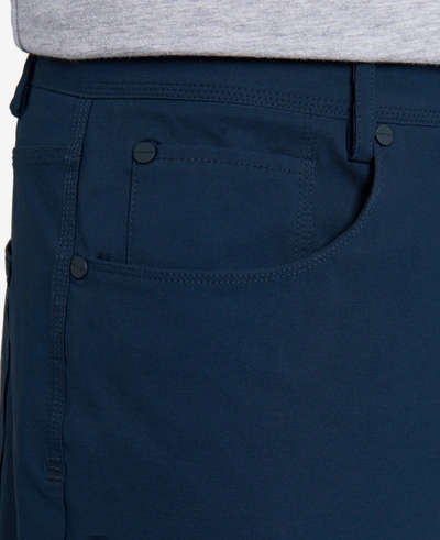 Kenneth Cole Mens Water Resistant Stretch Straight Leg Pants In Navy