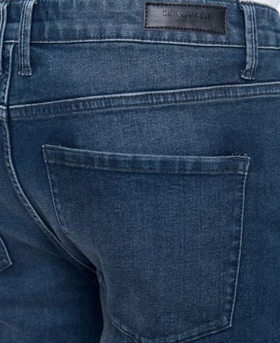 Shop Kenneth Cole Slim-fit Recycled Stretch Denim Jeans In Leroy - Medium Blue