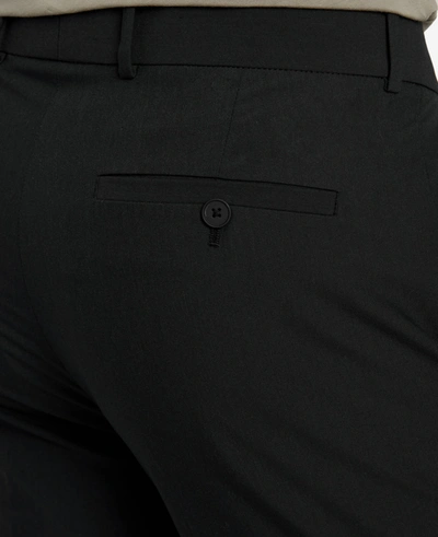 Kenneth Cole Washable Suit Separate Pant In Black