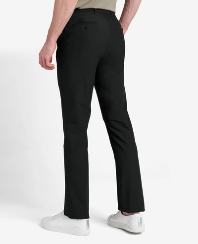 Kenneth Cole Washable Suit Separate Pant In Black