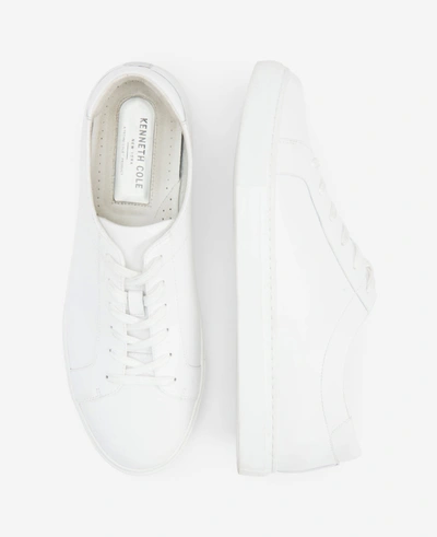 Shop Kenneth Cole Site Exclusive! Men's Kam Leather Sneaker In White