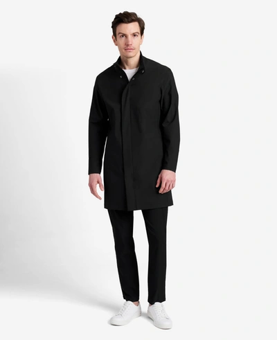 Shop Kenneth Cole The 365 Washable Coat In Black
