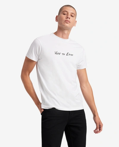 Shop Kenneth Cole Site Exclusive! Vote To Exist T-shirt In White