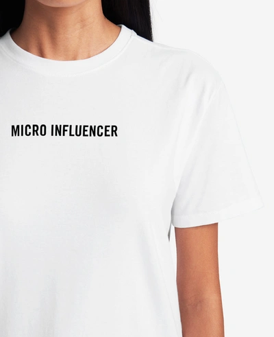 Shop Kenneth Cole Site Exclusive! Micro Influencer T-shirt In White