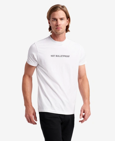 Shop Kenneth Cole Site Exclusive! Not Bulletproof T-shirt Black In White