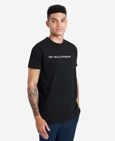 Shop Kenneth Cole Site Exclusive! Not Bulletproof T-shirt In Black