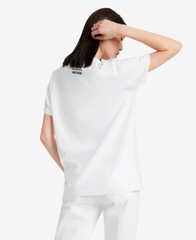 Kenneth Cole Site Exclusive! Shut The Hate Up T-shirt In White