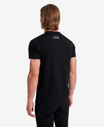 Kenneth Cole Site Exclusive! F Normal T-shirt In Black