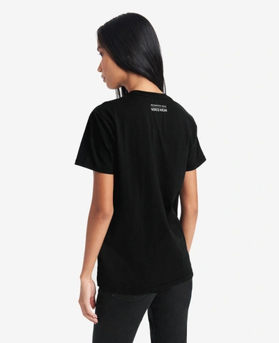 Kenneth Cole Site Exclusive! F Normal T-shirt In Black