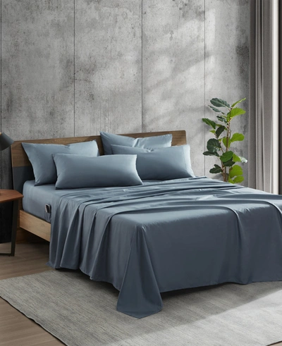 Kenneth Cole Solution Solid Blue Sheet Set