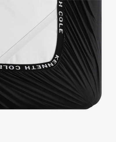 Kenneth Cole Solution Solid Black Sheet Set