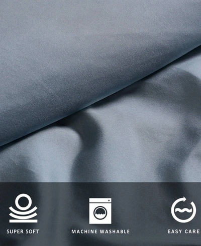 Kenneth Cole Solution Solid Blue Sheet Set