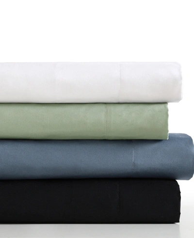 Shop Kenneth Cole Solution Solid Sheet Set In Blue