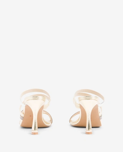 Shop Kenneth Cole Blanche Strappy Heeled Sandal In Multi Gold
