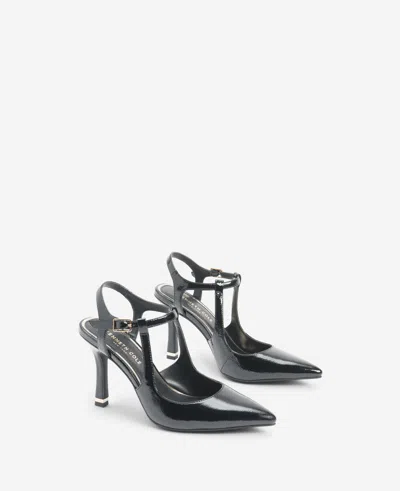 Kenneth Cole Women's Romi Pointed Toe High Heel Slingback Pumps In Black