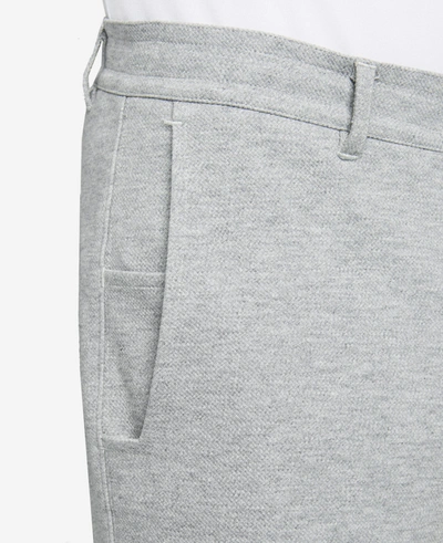 Kenneth Cole Tailored Stretch Joggers Pant In Heather,grey