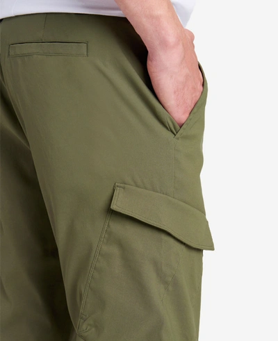 Kenneth Cole Slim Fit Cargo Pant In Green