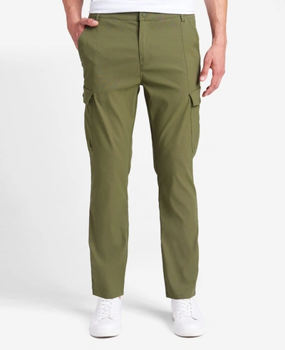 Kenneth Cole Slim Fit Cargo Pant In Green