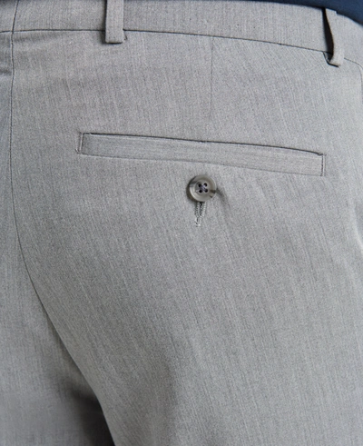 Kenneth Cole Stretch Suit Separate Pant In Light Grey