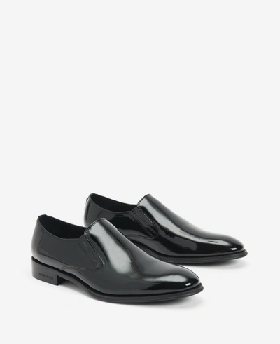 Kenneth Cole Site Exclusive! Tully Patent Slip-on Oxford Shoe With Techni-cole In Black