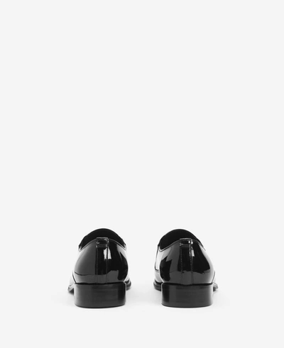 Kenneth Cole Site Exclusive! Tully Patent Slip-on Oxford Shoe With Techni-cole In Black