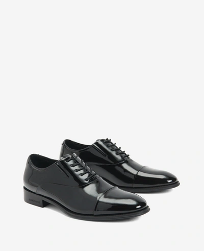 Kenneth Cole Site Exclusive! Tully Patent Leather Cap Toe In Black