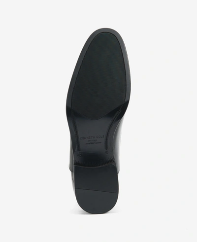 Kenneth Cole Site Exclusive! Tully Patent Leather Cap Toe In Black