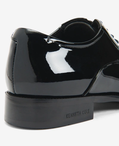 Shop Kenneth Cole Site Exclusive! Tully Patent Leather Cap Toe In Black