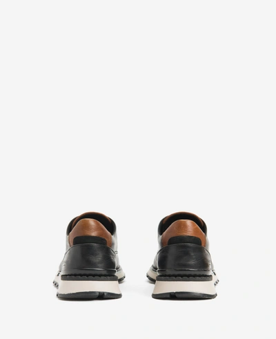Kenneth Cole Kev Leather Lace-up With Techni-cole In Black,grey