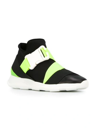 Shop Christopher Kane Safety Buckle Sneakers