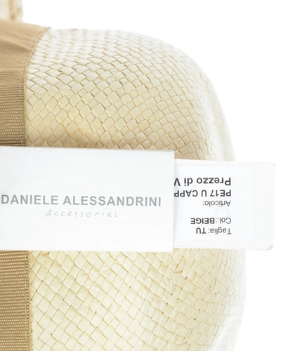 Shop Daniele Alessandrini Hat In Beige