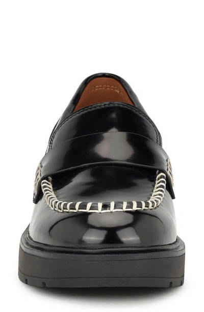 Shop Nine West Kipla Patent Loafer In Black Patent