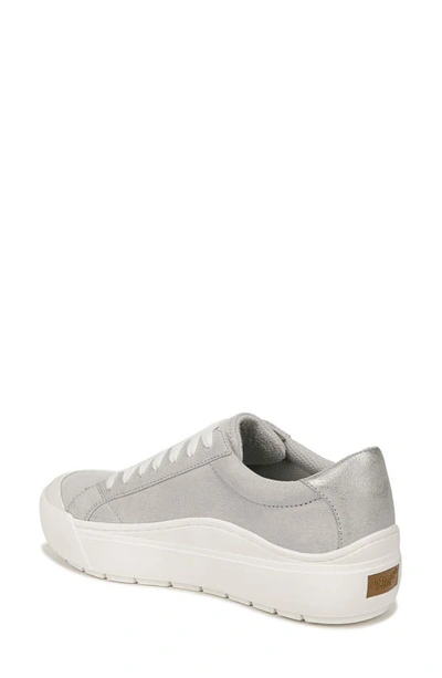 Dr. Scholl's Women's Time Off Lace Up Platform Sneakers In Grey