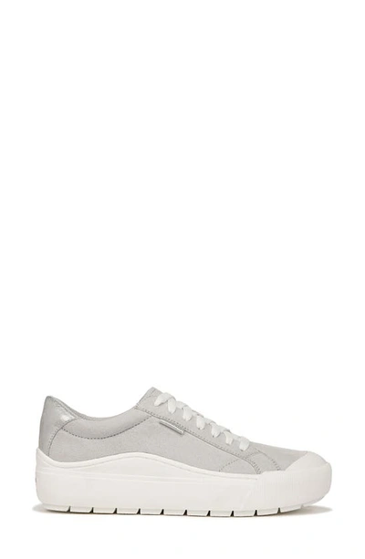 Dr. Scholl's Women's Time Off Lace Up Platform Sneakers In Grey