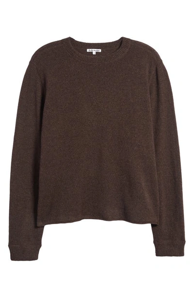 Shop Reformation Cashmere Blend Sweater In Compost