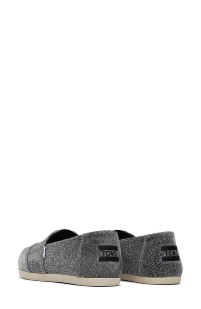 Shop Toms Alpargata Slip-on In Dark Grey