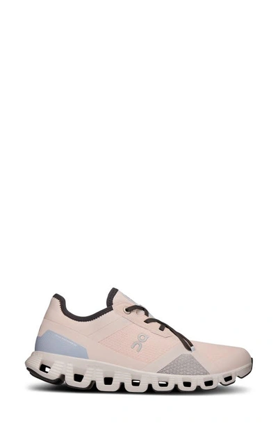 On Cloud X 3 Running Shoe In Shell/ Heather