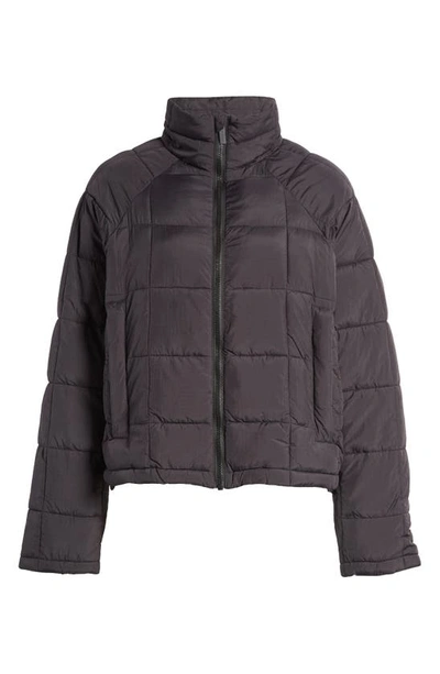 Halfdays Nellie Packable Puffer Jacket In Black