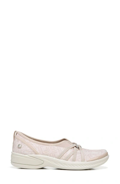 Shop Bzees Niche Slip-on Shoe In Beige Batik Print