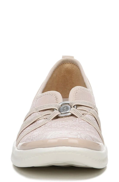 Bzees Niche Slip-on Shoe In Beige Batik Print