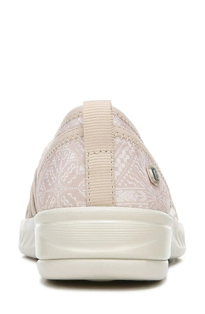 Bzees Niche Slip-on Shoe In Beige Batik Print