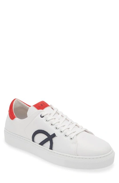 Shop Loci Origin Sneaker In White/ Red/ Navy