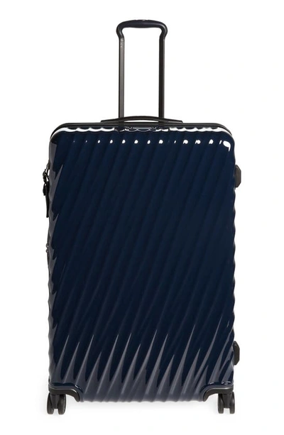 Shop Tumi 31-inch 19 Degrees Extended Trip Expandable Spinner Packing Case In Navy