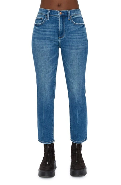 Pistola Monroe High Waist Crop Cigarette Jeans In Amaya
