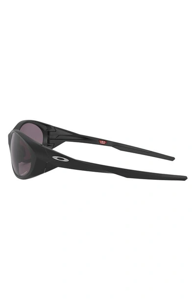 Shop Oakley Eye Jacket Redux 58mm Prizm™ Rectangular Sunglasses In Black