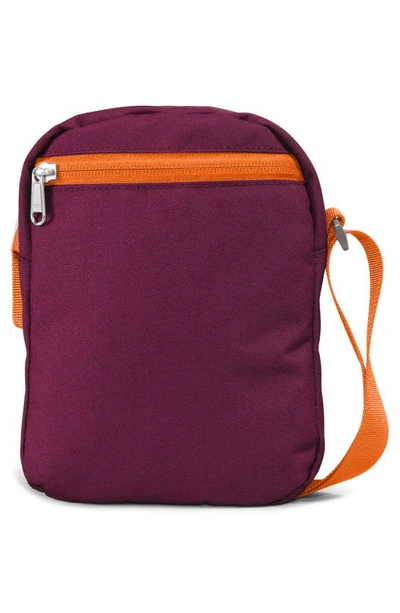 Shop The North Face Jester Crossbody Bag In Boysenberry/ Mandarin