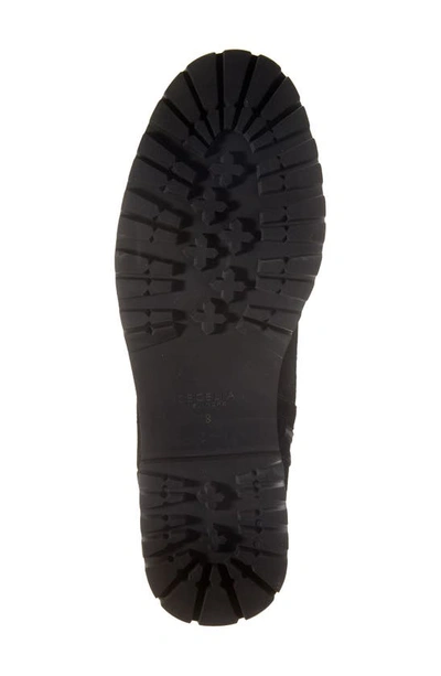 Cecelia New York Misunderstood Chain Boot In Black Suede