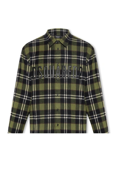 Shop Dsquared2 Checked Shirt In Default Title